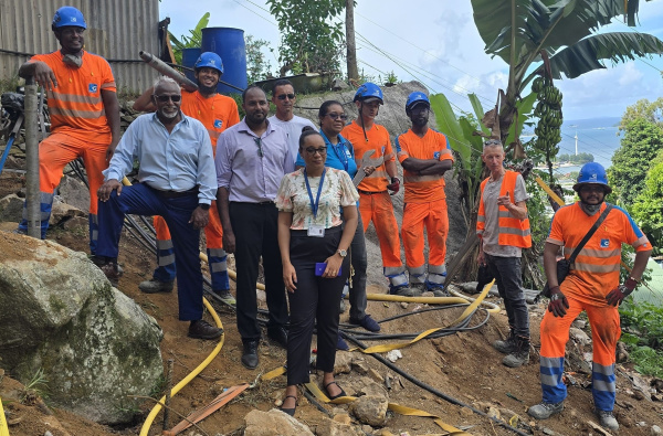 Minister of Internal Affairs Visits Ongoing St. Louis Stabilisation Project
